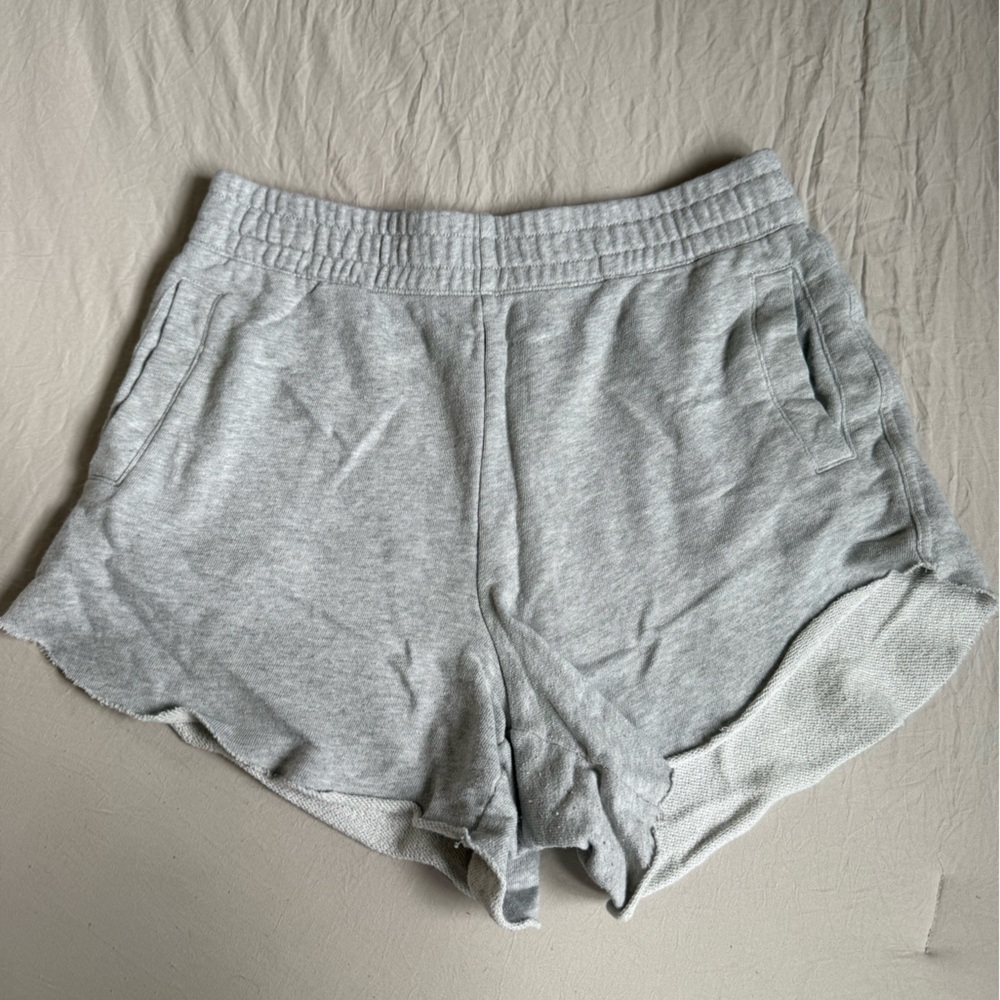 Aerie Light Gray Athletic Shorts